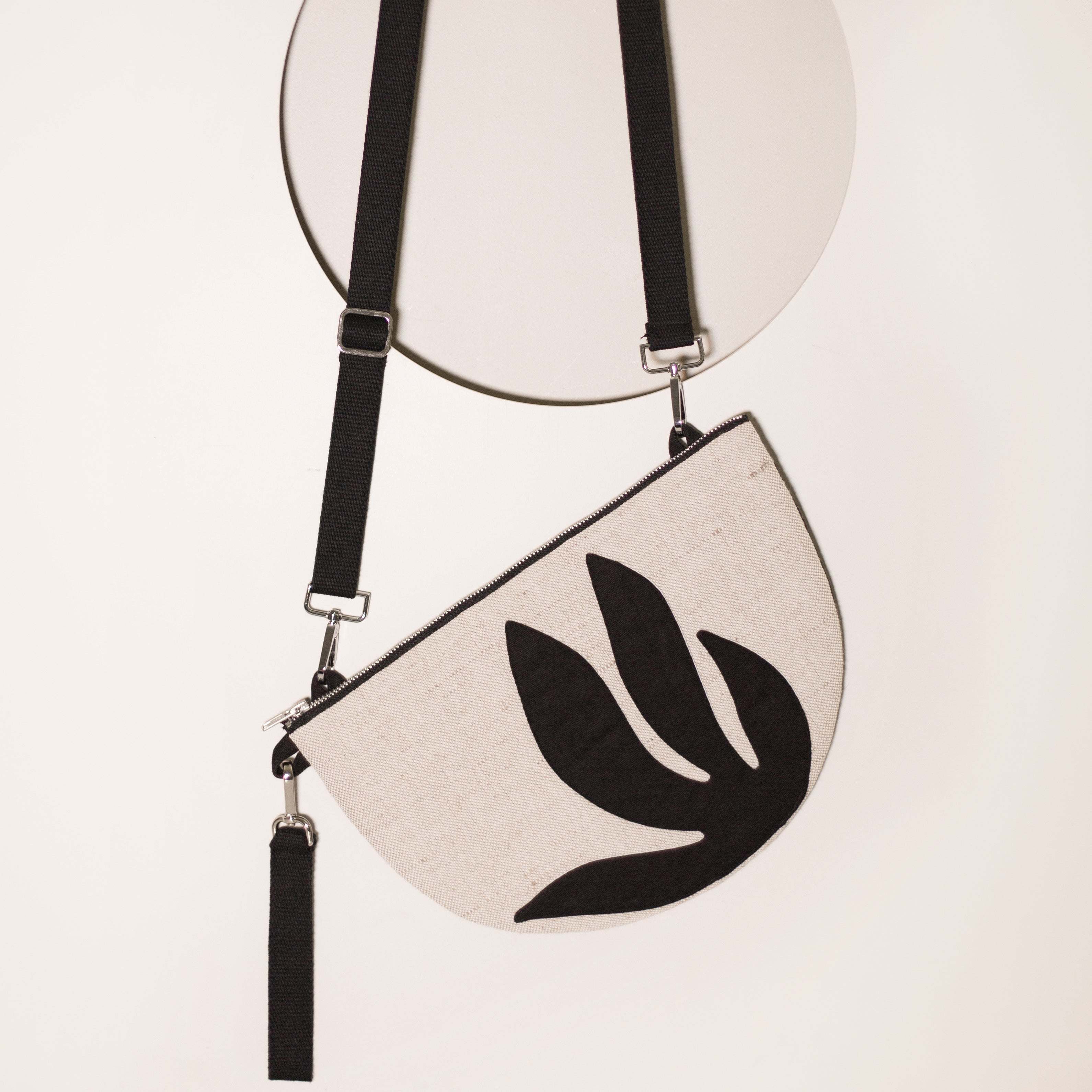 Half hot sale moon crossbody